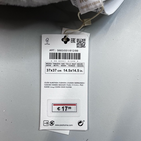 NWT Zara Home Kids Plush Blue Glasses OS - Picture 7 of 8